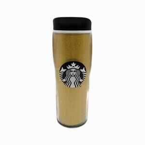 Starbucks Gold Glitter Travel Coffee Cup Mug Insulated 2020 Tumbler 16oz